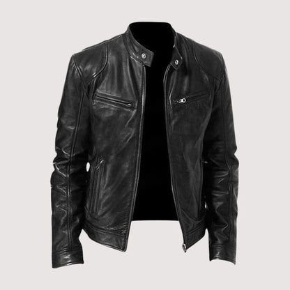 Enzo™ | Chaqueta de Cuero PU para Hombre