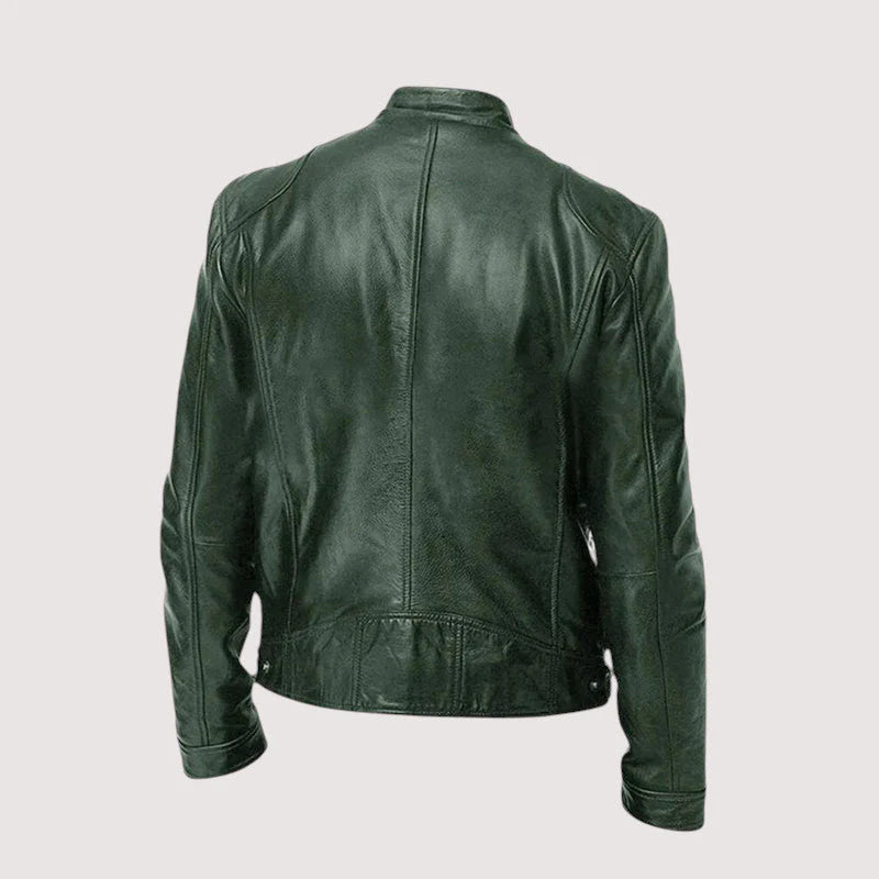 Enzo™ | Chaqueta de Cuero PU para Hombre