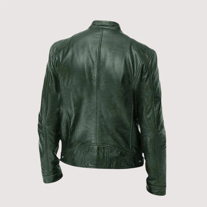 Enzo™ | Chaqueta de Cuero PU para Hombre