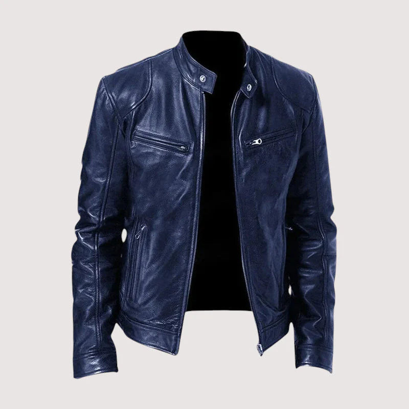 Enzo™ | Chaqueta de Cuero PU para Hombre