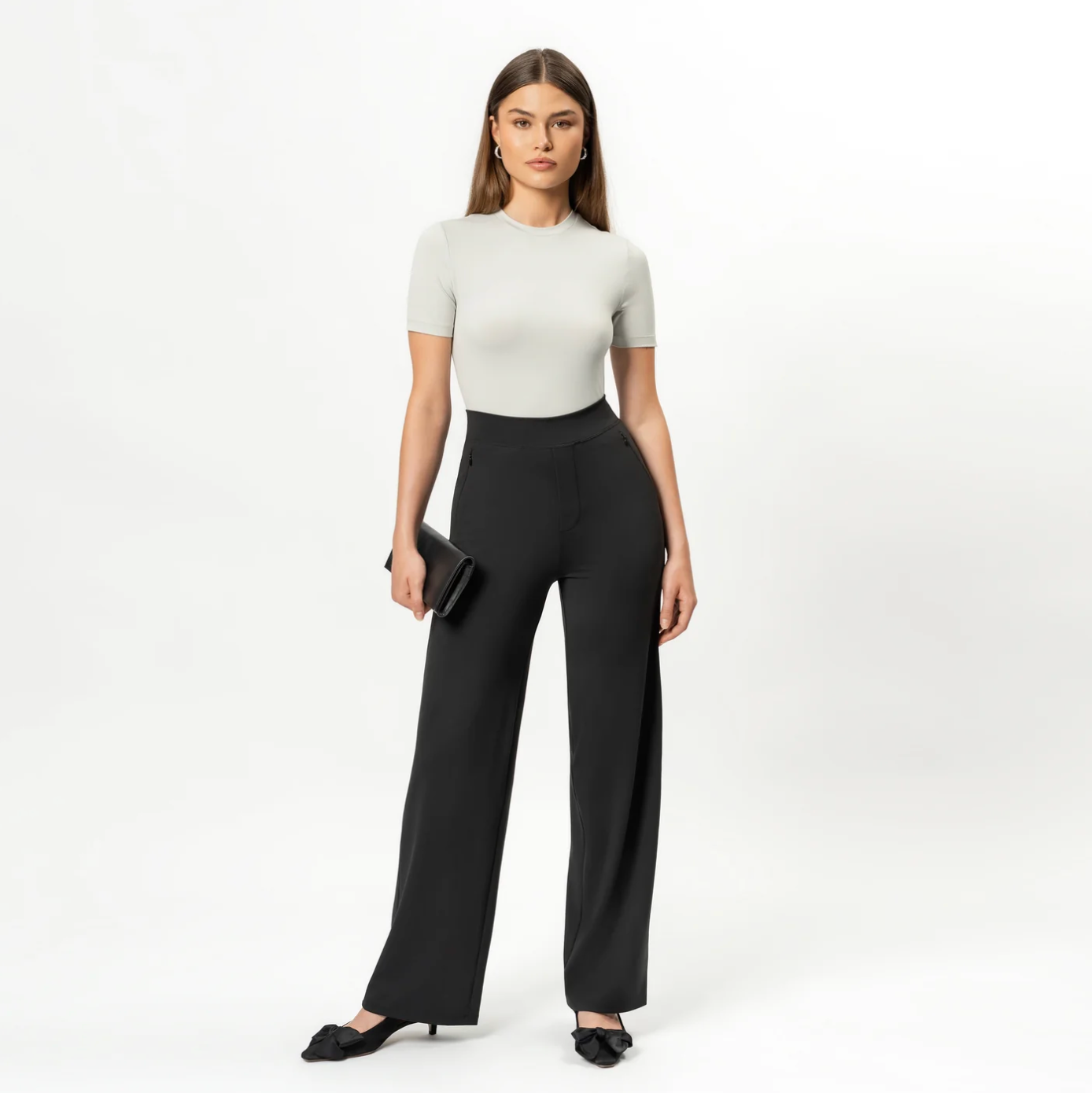 Vera | Pantalón Recto Ultra-Confort