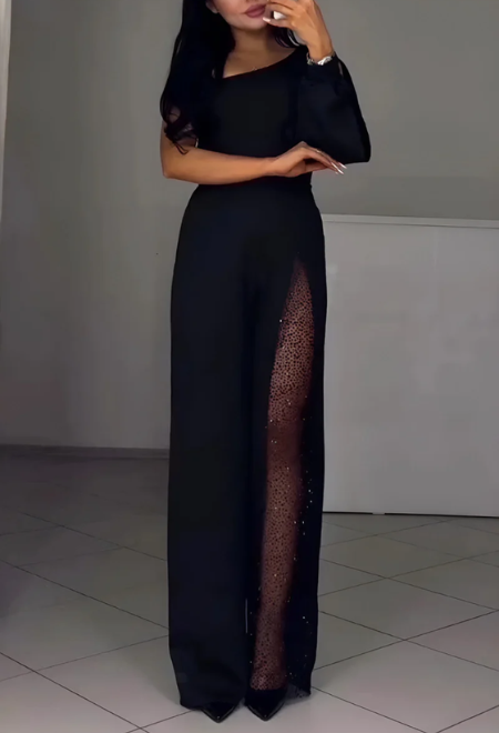 Celia™ | Mono moderno con perneras anchas