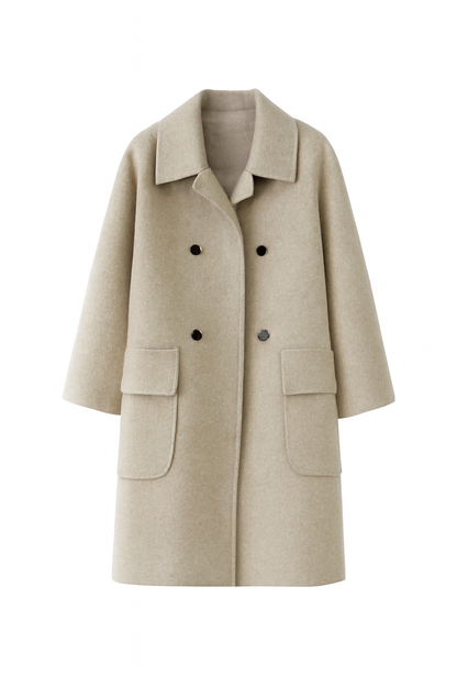 Karina - Abrigo de lana Otoño e invierno