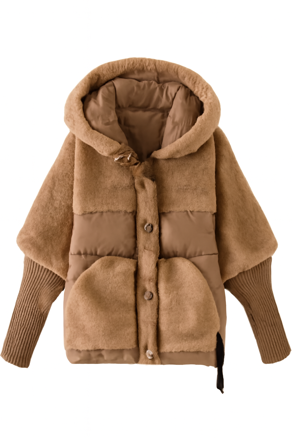 LENA | Elegante chaqueta de plumas con capucha