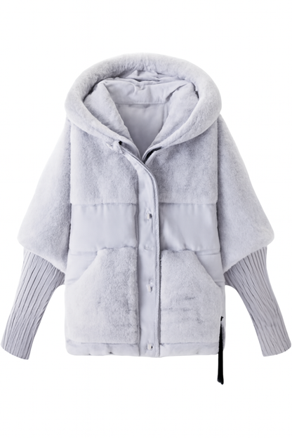 LENA | Elegante chaqueta de plumas con capucha