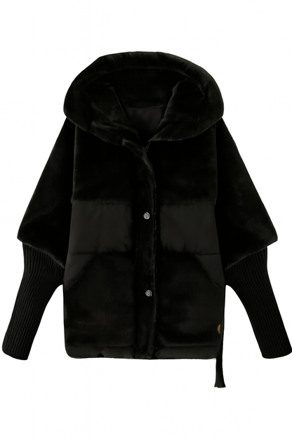 LENA | Elegante chaqueta de plumas con capucha