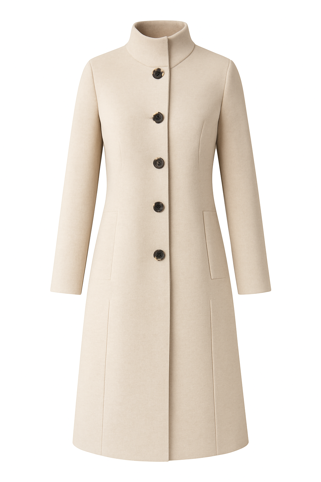 Casandra - Abrigo Largo de Lana para Mujer