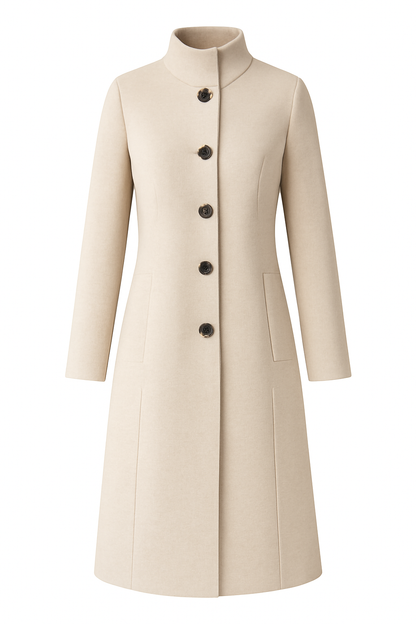Casandra - Abrigo Largo de Lana para Mujer