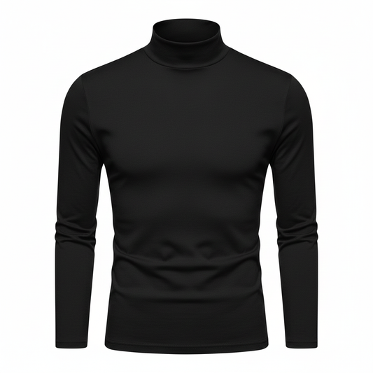 Mario - Camiseta de manga larga, cuello alto