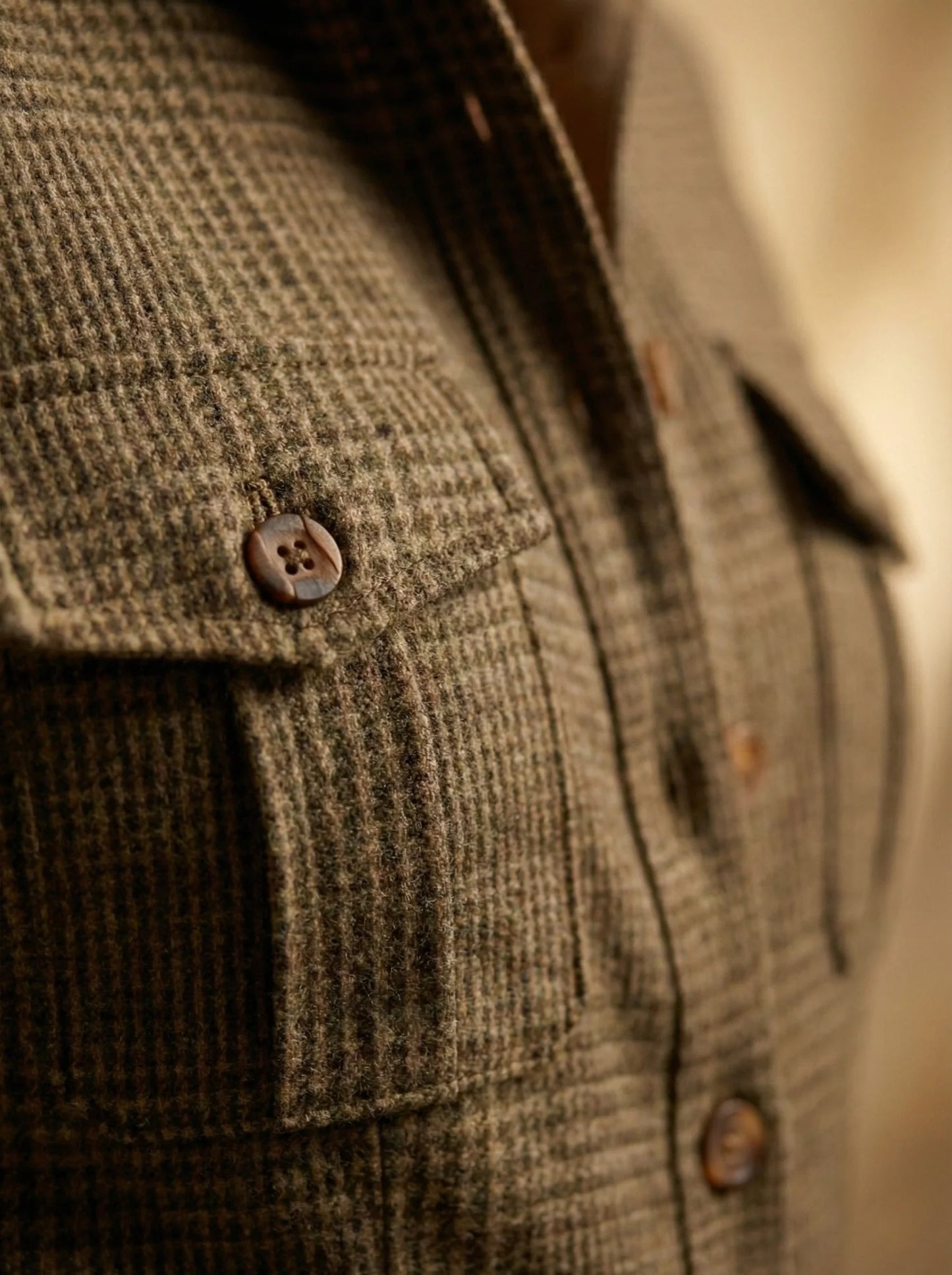 Olga - Mono de Tweed Moderno