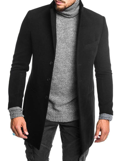 Louis - Abrigo Beige de Distinción