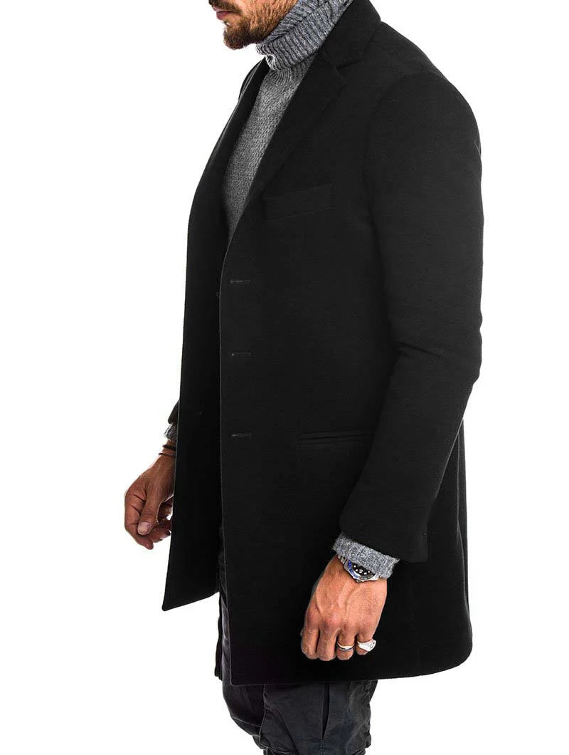 Louis - Abrigo Beige de Distinción