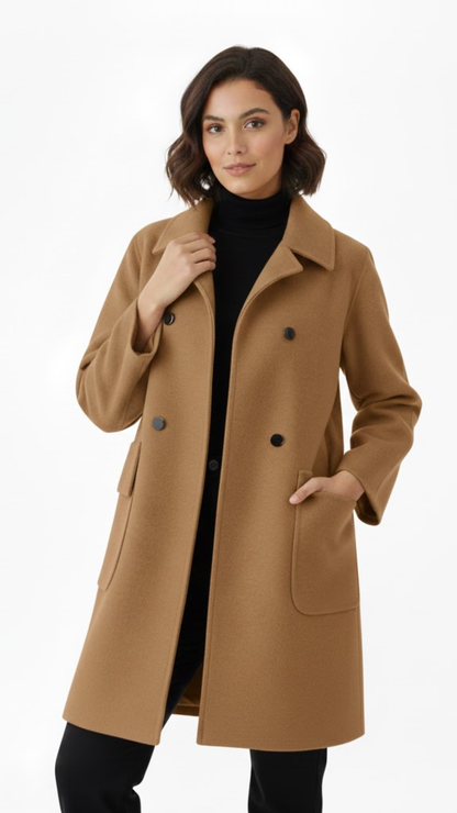 Karina - Abrigo de lana Otoño e invierno