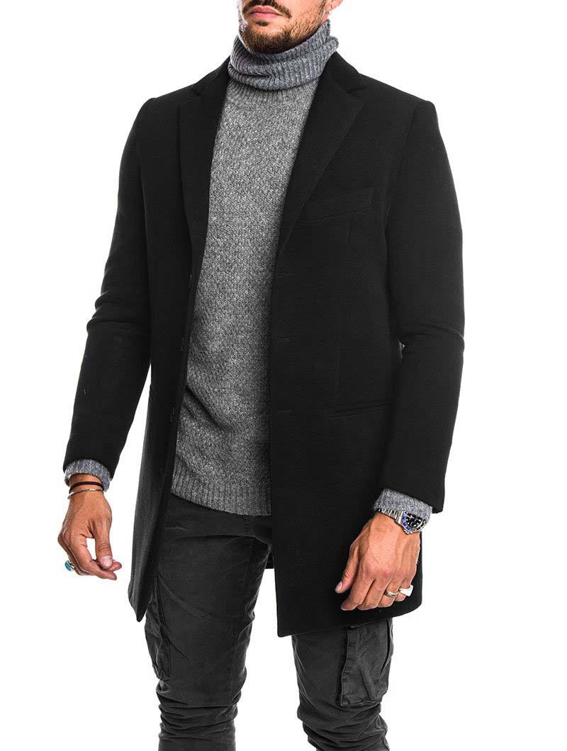 Louis - Abrigo Beige de Distinción